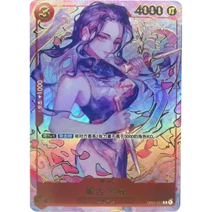 Colección de Tarjetas de Anime con Estampado en Caliente, <span class=keywords><strong>Nami</strong></span> Nico Robin, Tarjetas de Juego Hechas a Mano, Regalo, Juguete - Product Image 3