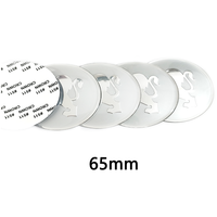 Autocollants d'emblème de logo pour enjoliveurs de jantes 56mm 65mm pour Peugeot 107 108 206 207 307 308 408 508 2008 3008