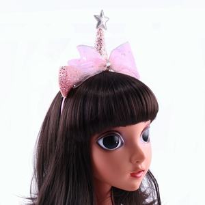 Diadema de Princesa Súper Hada con Corona y Varita Mágica para Niñas - Diseño de Gasa, Talla Única para Fiestas y Uso Diario - Product Image 2