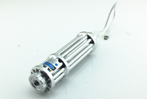 Bút chỉ tia laser xanh USB sạc lại được B017USB - Product Image 5