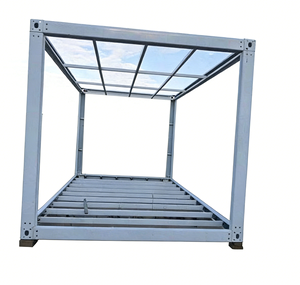 Casa Contenedor Plegable de 20 pies, Transpirable, para Dormitorio, Taller, Oficina en Casa, Hotel, Tienda, Construida con Panel Sándwich de Acero - Product Image 3