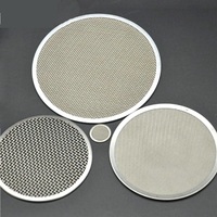 Saringan Jaring Filter untuk Ekstruder Plastik, Saringan Kawat Baja, Media Filter Mikron 50
