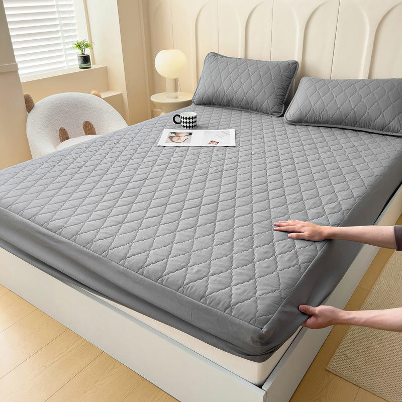 ผ้าปูเตียงกันน้ำ [สีเทา]