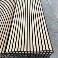 Panel Akustik Peredam Suara dari Kayu, Panel Dinding Akustik Kayu Akupanel, Panel Veneer Kayu Peredam Suara, Tersedia di Gudang AS