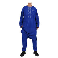 Ropa Islámica Koshibo para Hombre, Thobe de Manga Larga para Oración, Diseño Transpirable para Musulmanes en África