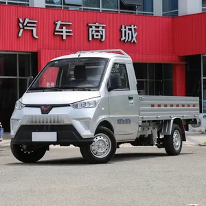 중국 Wuling 4X2 LHD 2.5T LFP 배터리 41.86kWh 내구성 300km 중국 에브 트럭 전기 미니 트럭