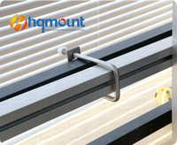 Kit de montage triangulaire en aluminium pour panneaux solaires de balcon, réglable, directement de l'usine, pour système plug-and-play de 800W