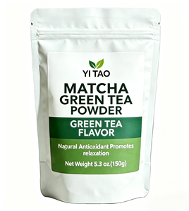Té Verde Matcha en Polvo Certificado de Marca Privada/OEM, 150g, Rico en Antioxidantes, Promueve la Relajación, Sabor Natural para Bebidas y Postres - Product Image 3