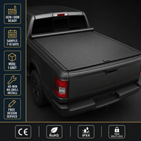 Couverture de benne de camion rétractable en aluminium, type volet roulant, verrouillable, étanche, robuste, pour Ram 1500 5.7FT OEM ODM