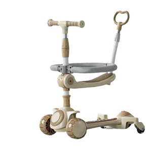 Montar <span class=keywords><strong>en</strong></span> coches rueda con altura ajustable patinete plegable para niños 3 <span class=keywords><strong>ruedas</strong></span> para niños - Product Image 2