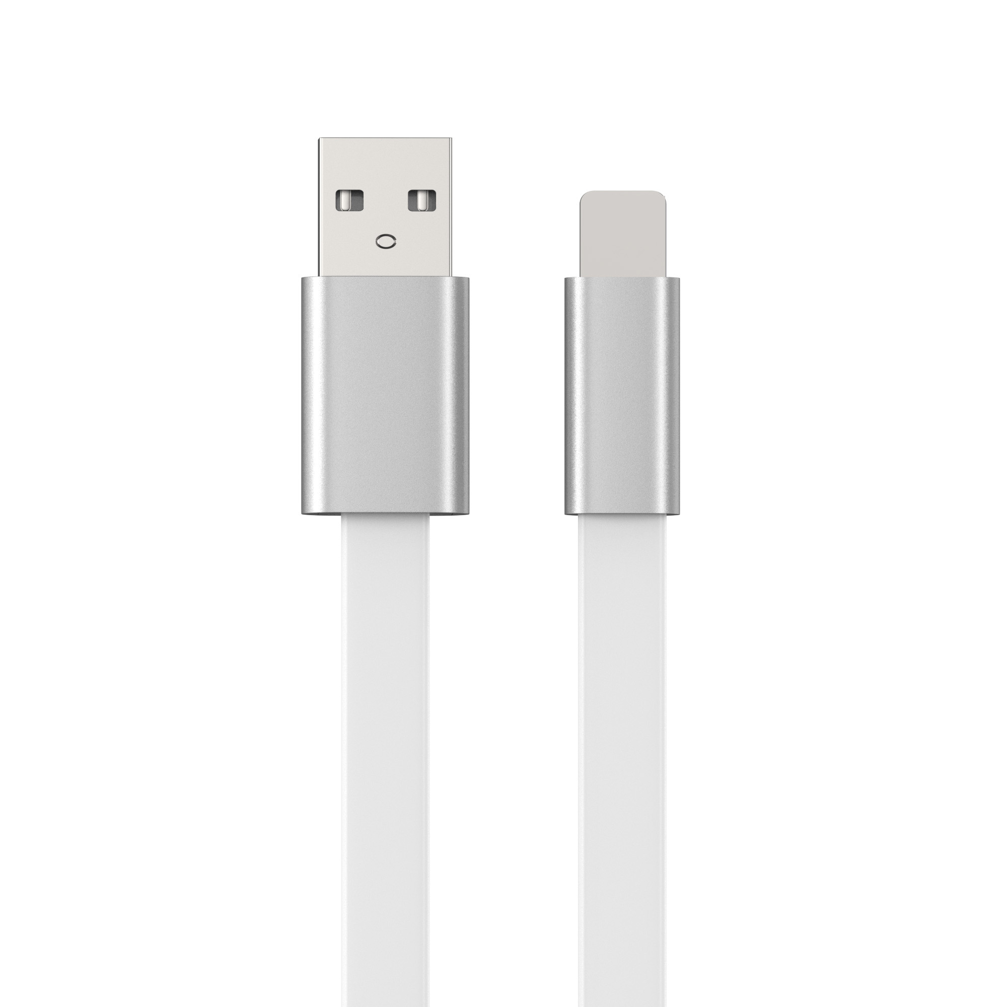 White USB-A to L