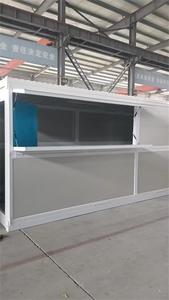 Oficina en Contenedor de 20 pies, Casa Móvil Plegable Prefabricada, Casa Contenedor de Acero Portátil para Sala de Estar, Tienda Móvil con Panel Sándwich - Product Image 4