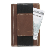 Dompet Minimalis Anti-scan Grosir Pabrik, Tipis dengan Tombol Otomatis, Tempat Kartu Kredit