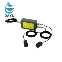 DAYU Non Contact Tank Water Level Detector Sensor ,Dual Channel External Mount Ultrasonic Liquid Level Switch