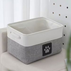 Cesta de Almacenamiento Plegable para Juguetes de Perro, Cesta para Ropa Sucia de Gran Capacidad, Organizador Plegable para Dormitorio - Product Image 5