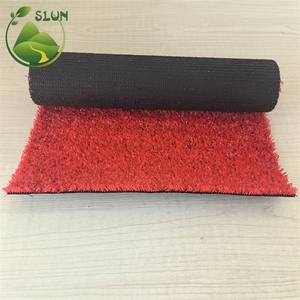 Césped Artificial Delgado Personalizado Directo de Fábrica, Alfombra Roja Artificial, Césped Artificial Ignífugo para Paisajismo - Product Image 5