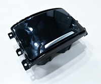 Haomi Porte-gobelet encastré personnalisé OEM avec couvercle rabattable pour double boisson, montage encastré 169 mm, pour conversion de fourgon, camping-car, autocar, console centrale, ABS