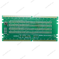 Carte de diagnostic LED pour analyseur de fentes de mémoire DDR4 DIMM de carte mère d'ordinateur de bureau pour la réparation informatique