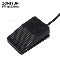 Machine de remplissage semi-automatique ZONESUN ZS-YTCR4 à 4 têtes pour liquides tels que le javel, les nettoyants pour toilettes et les liquides anti-corrosion, à remplissage par gravité