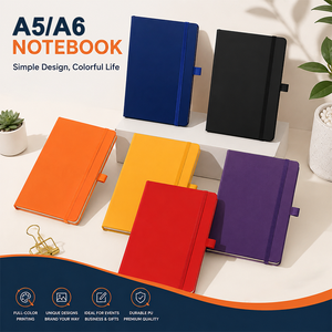 Carnet promotionnel haut de gamme A5 A6, cadeau d'affaires personnalisé, carnet de haute valeur avec logo personnalisé - Product Image 2