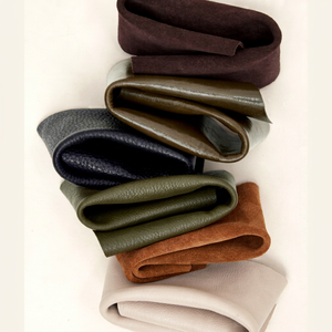 Feuilles de cuir de vachette naturel grainé – Résistantes aux taches pour meubles et articles en cuir - Product Image 1