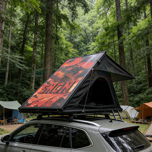 Tente de toit en fibre de carbone pour SUV, tente de toit imperméable, tente de toit pour voyage en plein air, tente de toit pour l'été, 4x4 tout-terrain - Product Image 1
