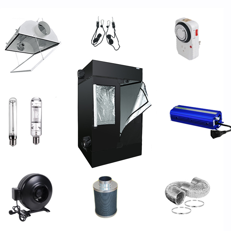 Высокое качество 4*4 дюймов полный набор для выращивания охватывающые детали для парника