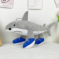 Nouvelle figurine de requin Tungtungsahur Tralalo Shanhaijing Offre Spéciale lavé soulagement du Stress PP coton poupée en peluche Super douce