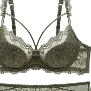 Set Intimo Personalizzato Pure Lust per Ragazze, Reggiseno Sexy in Pizzo Push-Up Anti-Cedimento per Seno Secondario e Vita - Product Image 6