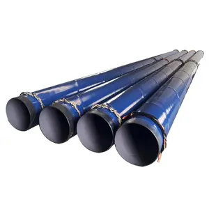 Cangzhou beber agua ssaw 3pe espiral soldada tubo de acero al carbono redondo precio