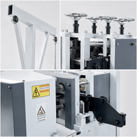 Ligne de laminage de fil d'acier entièrement automatique, système de bobinage à rouleaux en alliage, machine à laminer le fil plat facile à utiliser