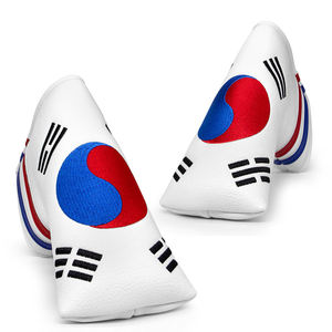 South Korea Flag Golf Blade <b>Putter</b> <b>Cover</b> Golf Headcover <b>Putter</b> Magnetic <b>Putter</b> <b>Cover</b> - Product Image 1