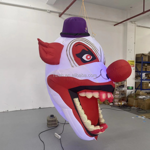 Modelo Inflable Gigante de Payaso Colgante para Halloween, Decoración Realista de Diablo para Eventos y Promoción de Actividades - Product Image 2