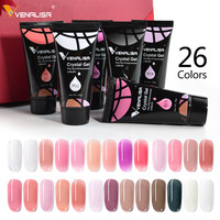 Venalisa Rapide Camouflage Nail Gel 30g 26 Couleur Épais Gelée Ongles Prolonger Poly Acrylique Gel Nail Tips Brosse Slip Solution Liquide Kit
