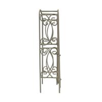 Arco de Jardín Moderno Mini ZICOM Alemania Modelo 9069-G1038-W Blanco Fácil de Montar Cercas para Granjas y Balcones
