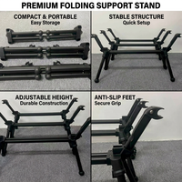 Neues Aluminiumlegierung 7075 Oxford-Stoff Klappbett Outdoor Campingliege Wandern Tragbar Ultraleicht Kompakt