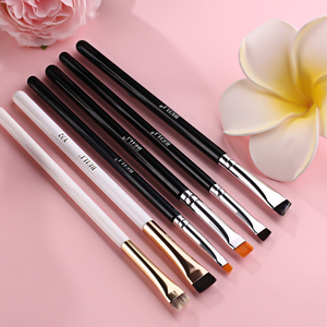 <span class=keywords><strong>Pinceau</strong></span> à Eyeliner Angulaire Végan Personnalisé, Fin pour <span class=keywords><strong>Gel</strong></span>, Liquide, Crème, Poudre, Sourcils, <span class=keywords><strong>Pinceau</strong></span> à Sourcils Ultra Fin Angulaire - Product Image 4