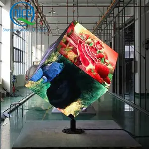 Factory price Creative design LED Cube Screen 4 sides 5 sides 6 sides Cube LED Display Screen Video Wall for DJ stage,event show