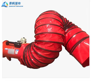 Rouleau de bâche en PVC 14 pouces, imperméable, tissé en tricot, <span class=keywords><strong>lourd</strong></span>, pour tentes de plein air, auvent, blanc et bleu - Product Image 2