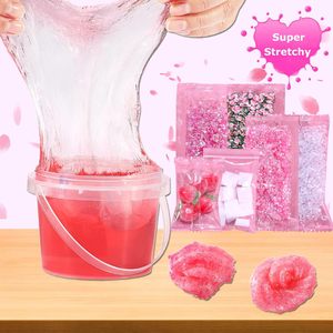 CHENXI Jelly Cube Slime Transparente, Cristalino, No Tóxico, con Dijes Personalizados, Juguete Antiestrés de Colores, Slime Crujiente - Product Image 3