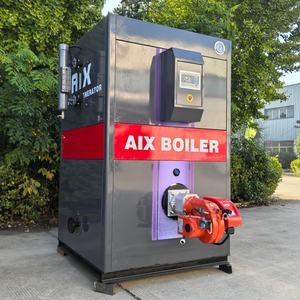 Endüstriyel kullanım için 500 kg küçük su tüpü buhar jeneratörü gaz yakıt dikey tarzı düşük basınç laboratuvar fabrika için yeni - Product Image 6