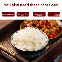 Instant Self-Heating Pure Rice Quick-Serve Food Dorms-No Steaming Required Packaged Pouches 100g Xingran 12-Month Shelf Life