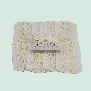 Kraft paper pillow gift <b>box</b>, <b>candy</b> wedding gift <b>box</b> can be customized according to needs - Product Image 6