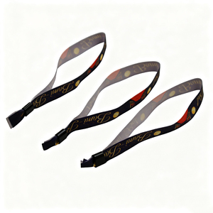 Nueva Llegada de Stock, Diseño Personalizado Gratuito, Pulsera de Tela de Poliéster Sublimada para el <span class=keywords><strong>Black</strong></span> <span class=keywords><strong>Friday</strong></span> o Fiestas de Boda - Product Image 5