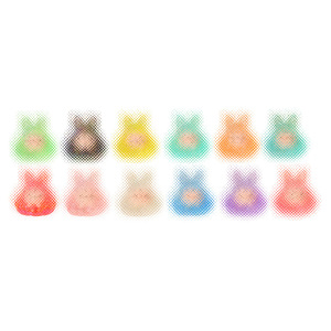 Pinza para el pelo 3D de resina con diseño de dibujos animados, que brilla en la oscuridad, set de joyería en miniatura DIY para uso diario, accesorios de resina plástica - Product Image 1