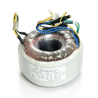 Transformateur toroïdal fiable 50/60 Hz 110 V/240 V entrée, 20-20 V double sortie pour amplificateurs audio Hi-Fi et amplificateurs de puissance sonore