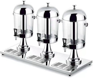 Dispensador de bebidas <span class=keywords><strong>comercial</strong></span> portátil de acero inoxidable, máquina de trípode de jugo para autoservicio de Hotel <span class=keywords><strong>comercial</strong></span> grueso - Product Image 2