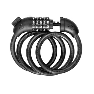 ANGBOW CS-253192 Lucchetto <span class=keywords><strong>Antifurto</strong></span> per <span class=keywords><strong>Bicicletta</strong></span> con Combinazione a 5 Cifre, Cavo in Acciaio da 1200mm, Dispositivo di Sicurezza per Bici - Product Image 2