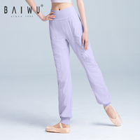 123112054 Baiwu adultes femmes coupe ajustée haute élasticité Sport entraînement danse porter des pantalons pantalons