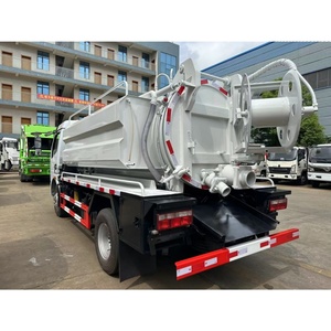 Camión de Succión de Aguas Residuales Dongfeng 4x2, Camión de Vacío para Aguas Residuales y Fecales de 6 CBM - Product Image 4